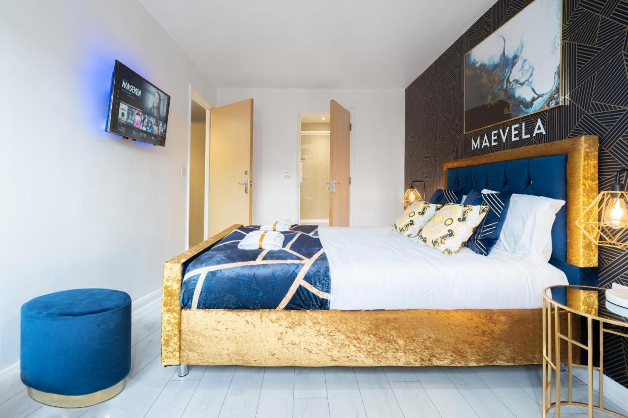 ברמינגהאם Maevela Apartments - Ultra Lavish Luxury 2 Bed Apartment City Centre - With Balcony - Free Secure Parking - Ps4 & Smart Tv'S מראה חיצוני תמונה