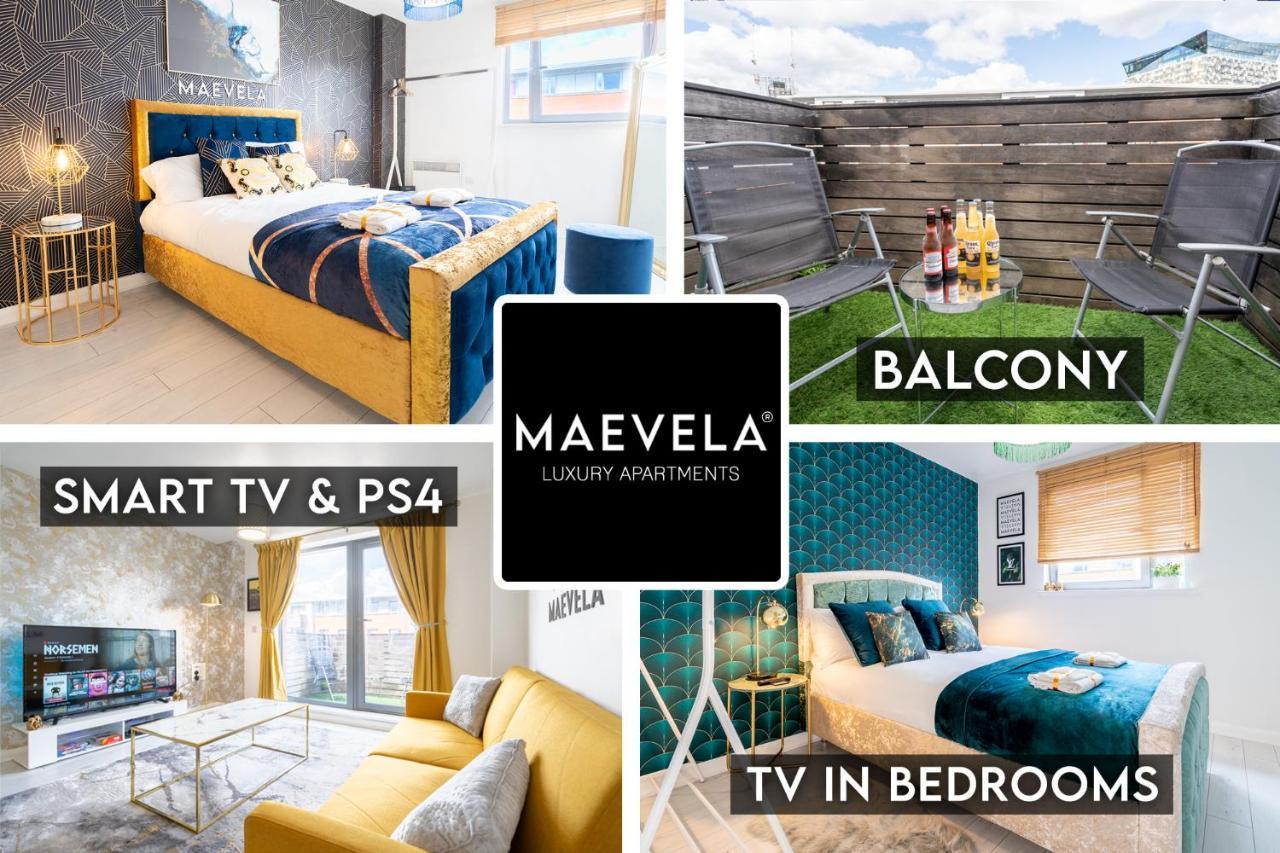 ברמינגהאם Maevela Apartments - Ultra Lavish Luxury 2 Bed Apartment City Centre - With Balcony - Free Secure Parking - Ps4 & Smart Tv'S מראה חיצוני תמונה